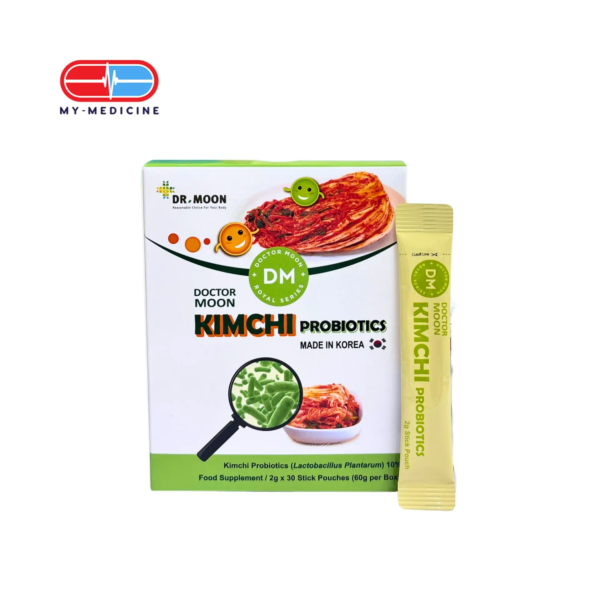 [MD131697] Dr. Moon Kimchi Probiotics 2g (1's)