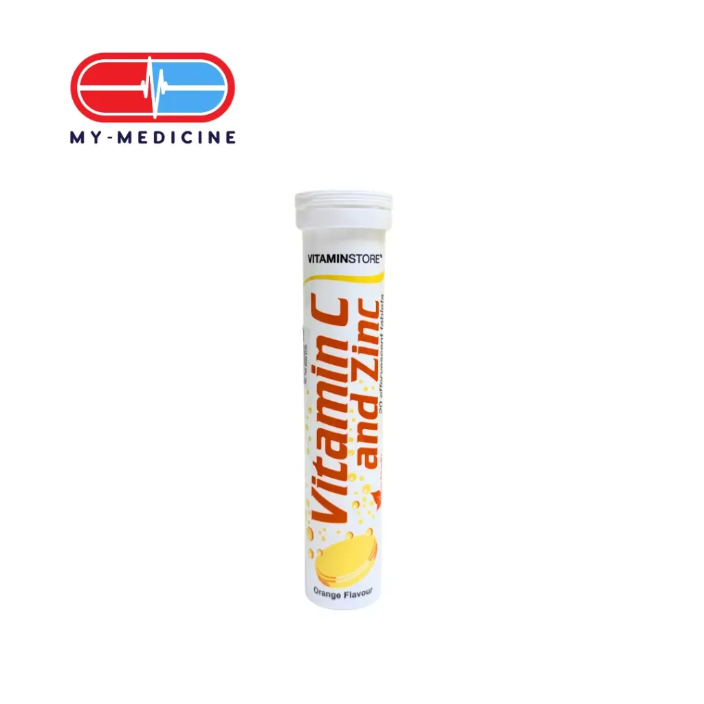 VITAMINSTORE Vitamin C and Zinc 20 effervescent tablets