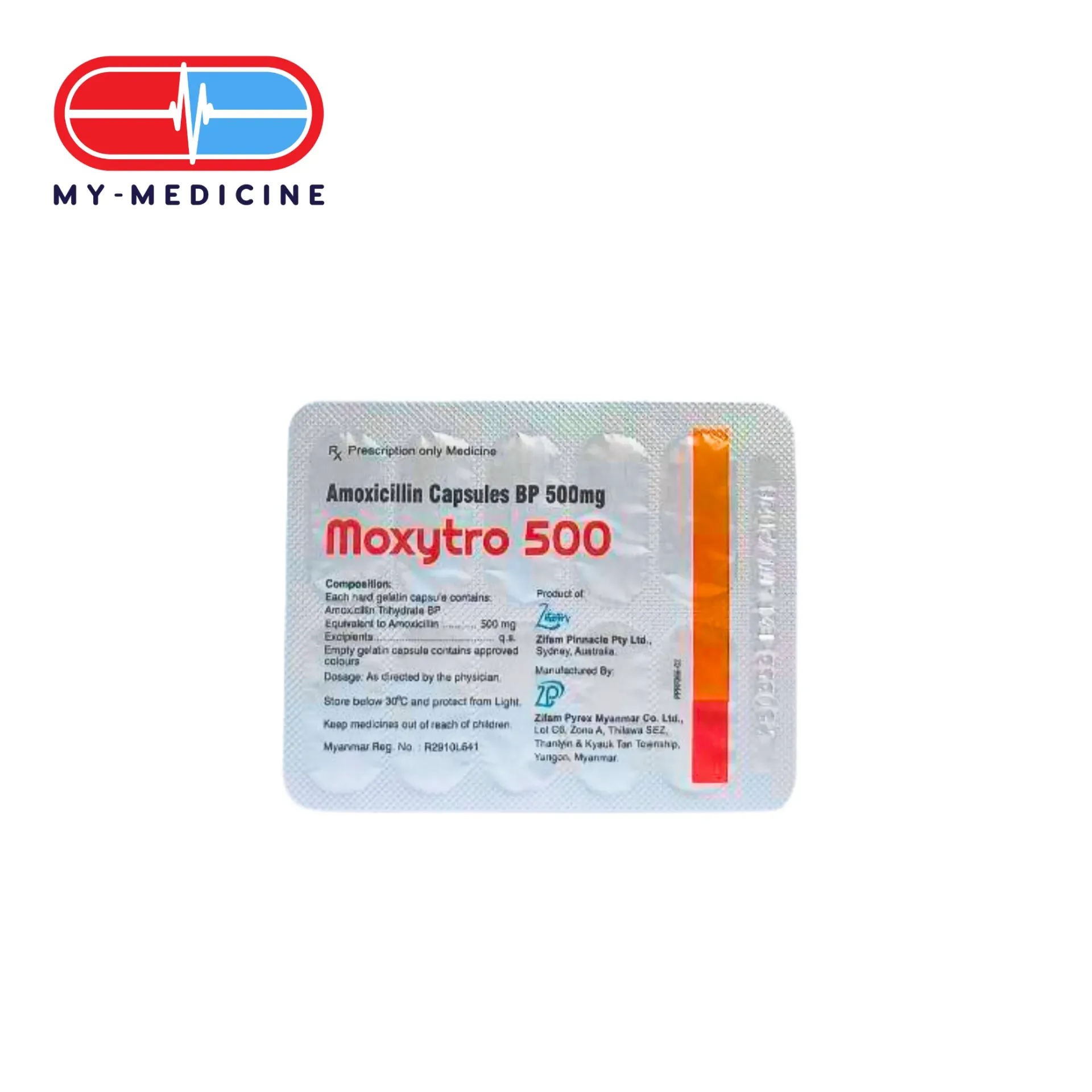 [MD131724] Moxytro 500mg