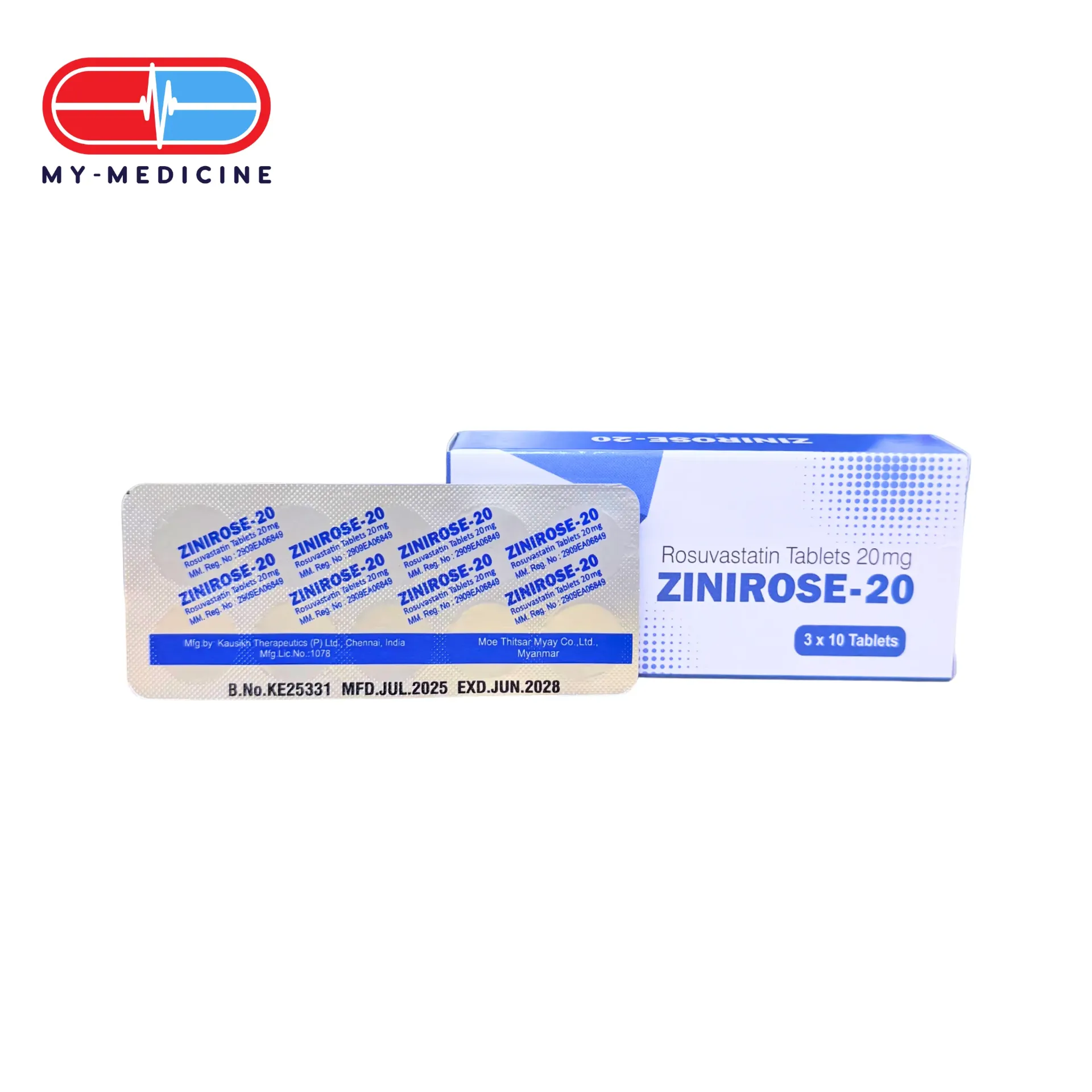 Zinirose 20mg