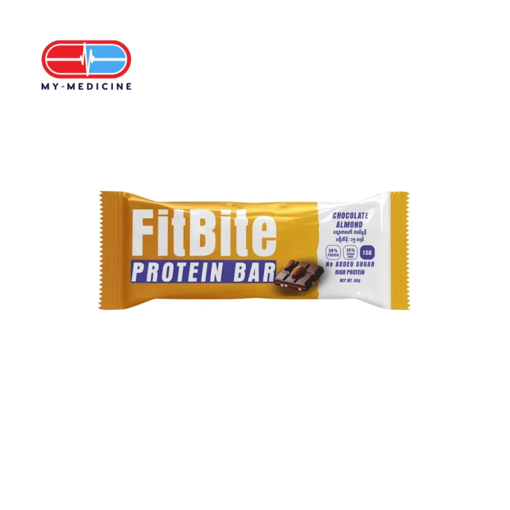 FitBite Protein Bar Chocolate Almond