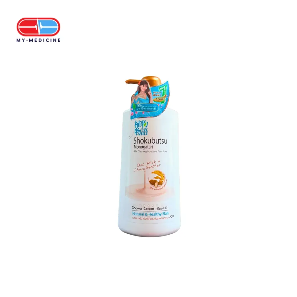 [CP040535] Shokubutsu Monogatari Oat Milk and Shea Butter Shower Cream 400ml