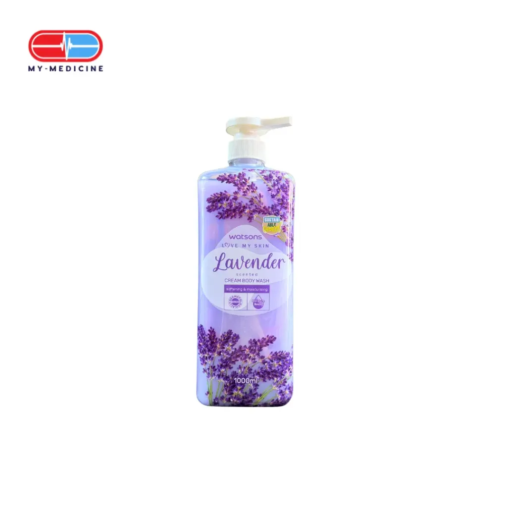 [CP040537] Watsons Love My Skin Lavendar Cream Body Wash 1000ml