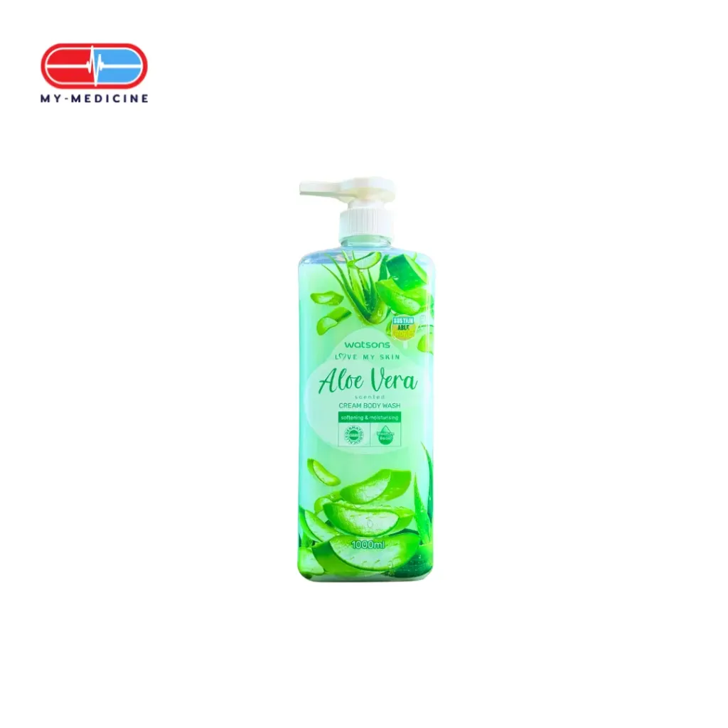 [CP040538] Watsons Love My Skin Aloe Vera Cream Body Wash 1000ml