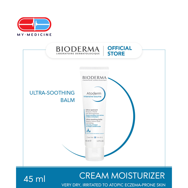 [CP040054] Bioderma Atoderm Intensive Baume Ultra-soothing Ultra-nourishing Anti-itching Moisturizer/ Cream (Very Dry, Irritated to Atopic Sensitive Skin) (45 ml)