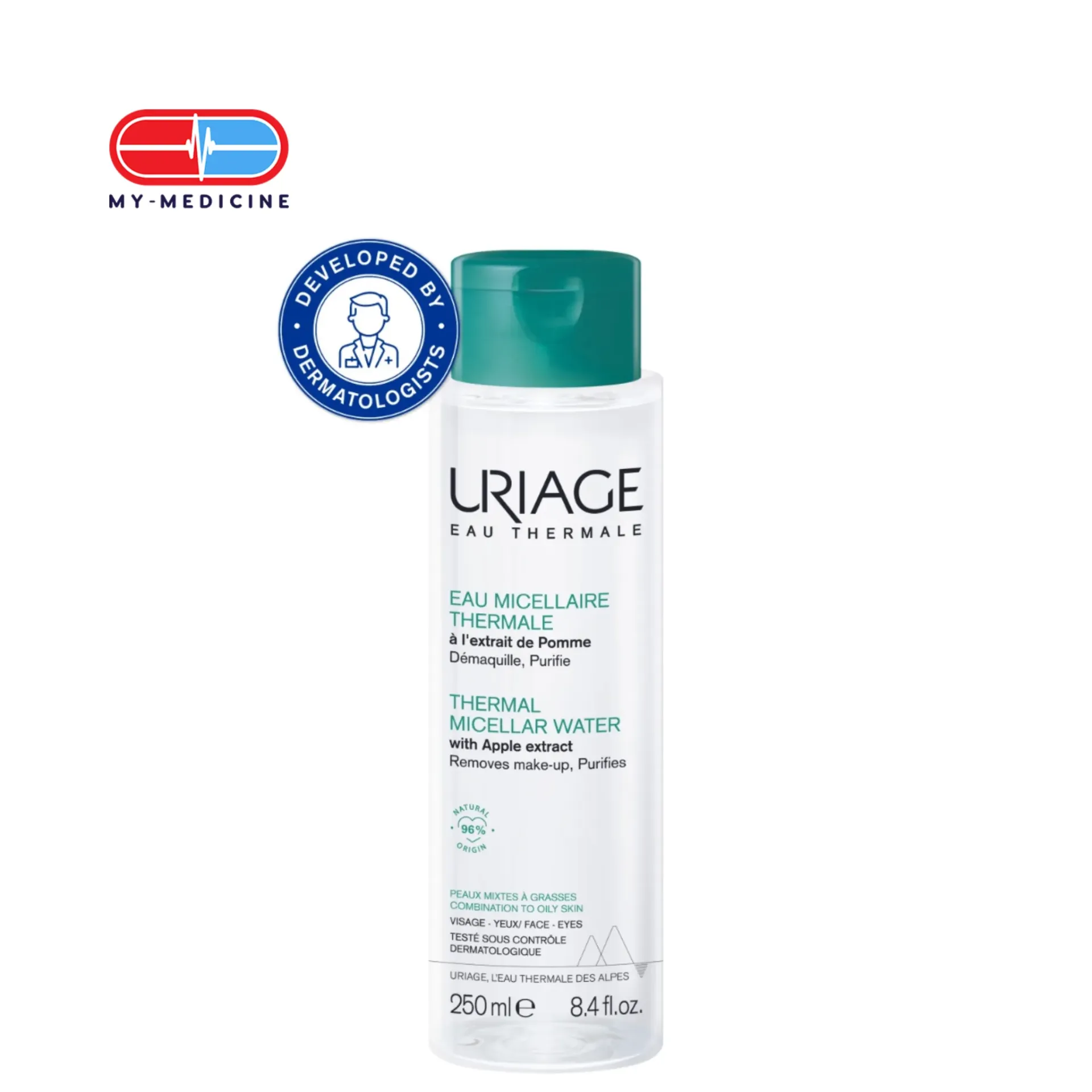 [CP040226] [CP040226] Uriage Thermal Micellar Water Combination to Oily Skin 250 ml Exp date: 10/26