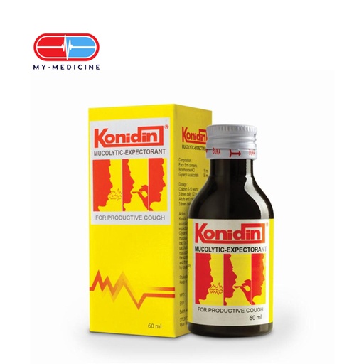 Konidin Expectorant Syrup 60 ml