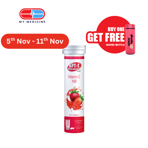 APT-C Effervescent Tablet (Strawberry Flavour)