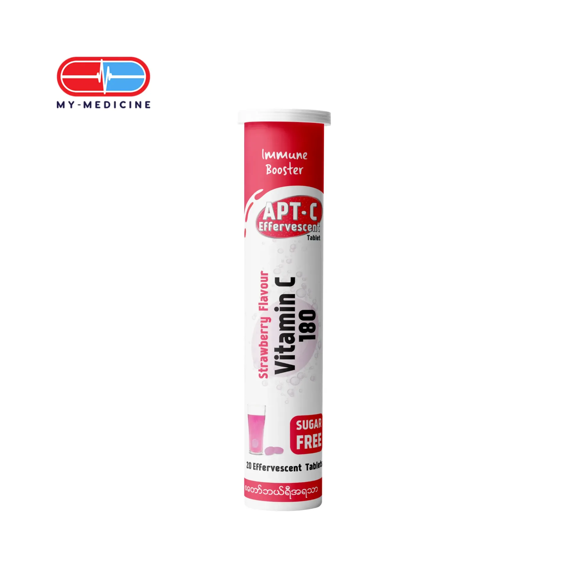 APT-C Effervescent Tablet (Strawberry Flavour)