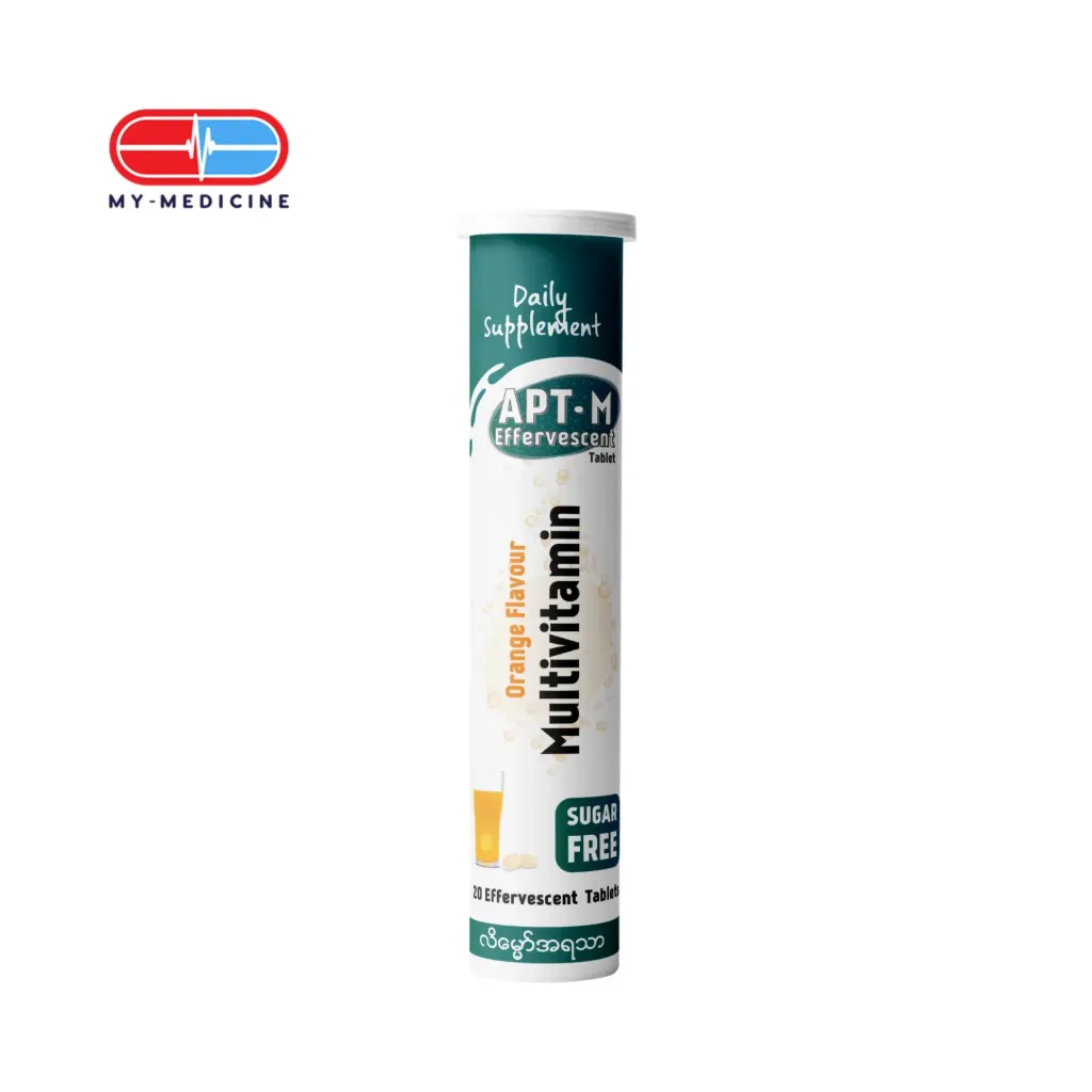 [MD131128] APT-M Effervescent Tablet (Orange Flavour)