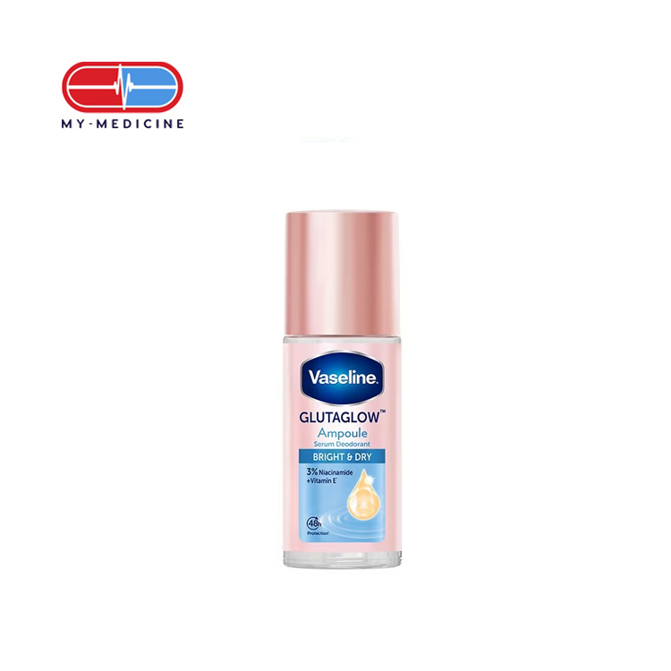 [CP040310] Vaseline Roll On Glutaglow Ampoule Bright & Dry 45ml