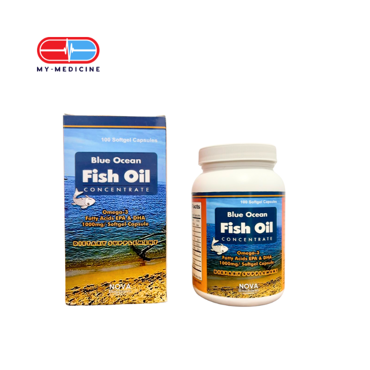 [MD131403] Blue Ocean Fish Oil 100*s Soft Gel