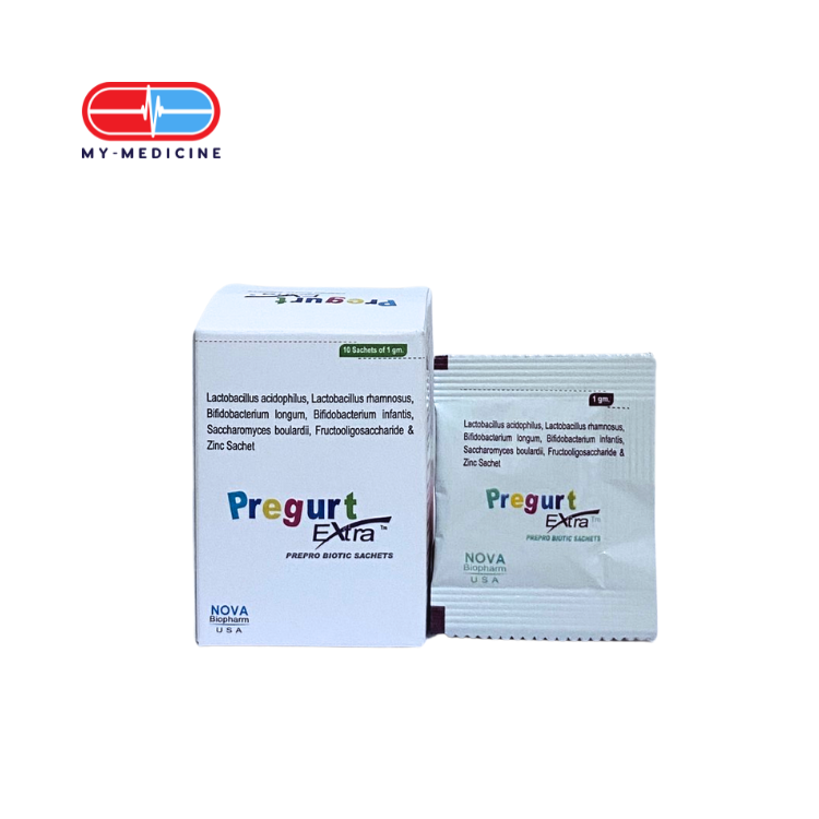 Pregurt Extra 1gm (10's Sachets)