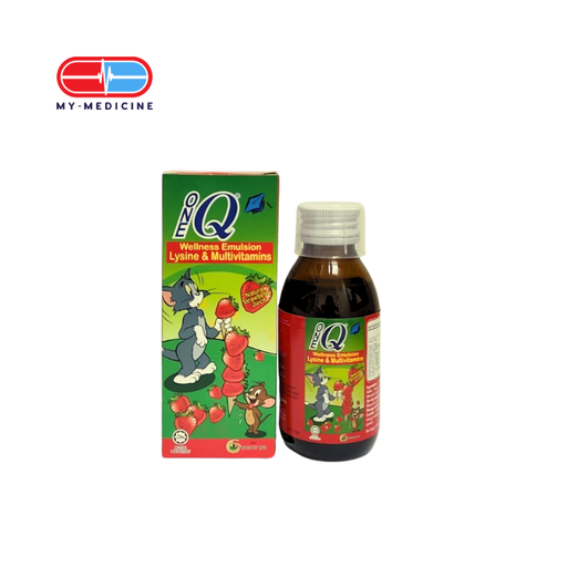 One Q Emulsion Lysine & Multivitamins 120ml