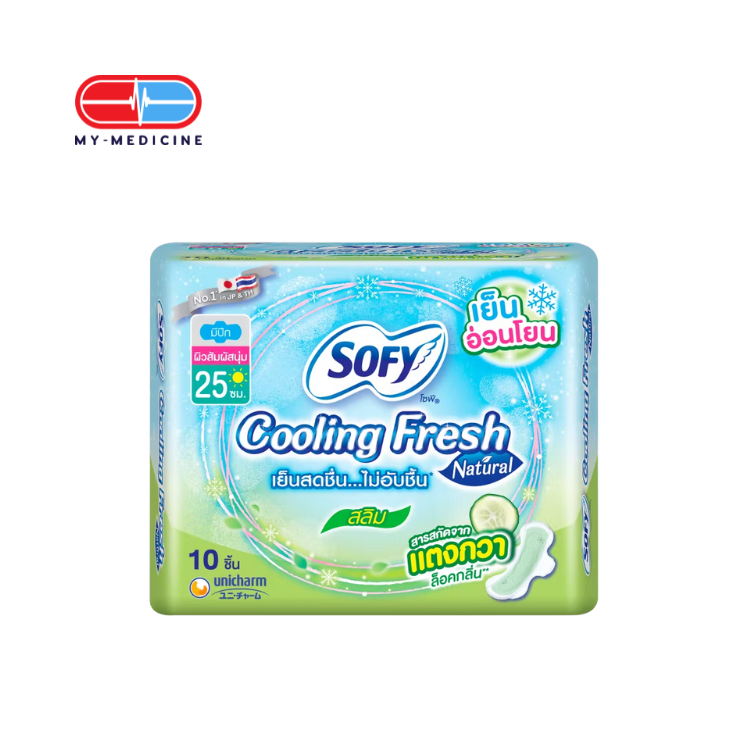 Sofy Cooling Fresh Day 25cm (10 Pieces)