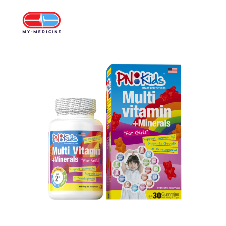 PN Kids Multivitamins+ Minerals (Girls) 30s Gummies