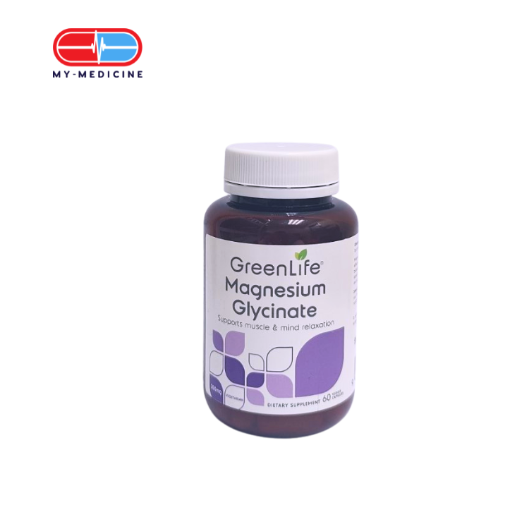 GreenLife Magnesium Glycinate 60 Caps