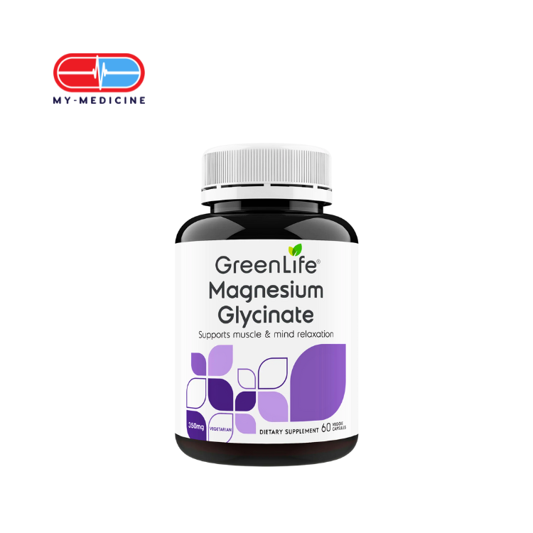 GreenLife Magnesium Glycinate 60 Caps