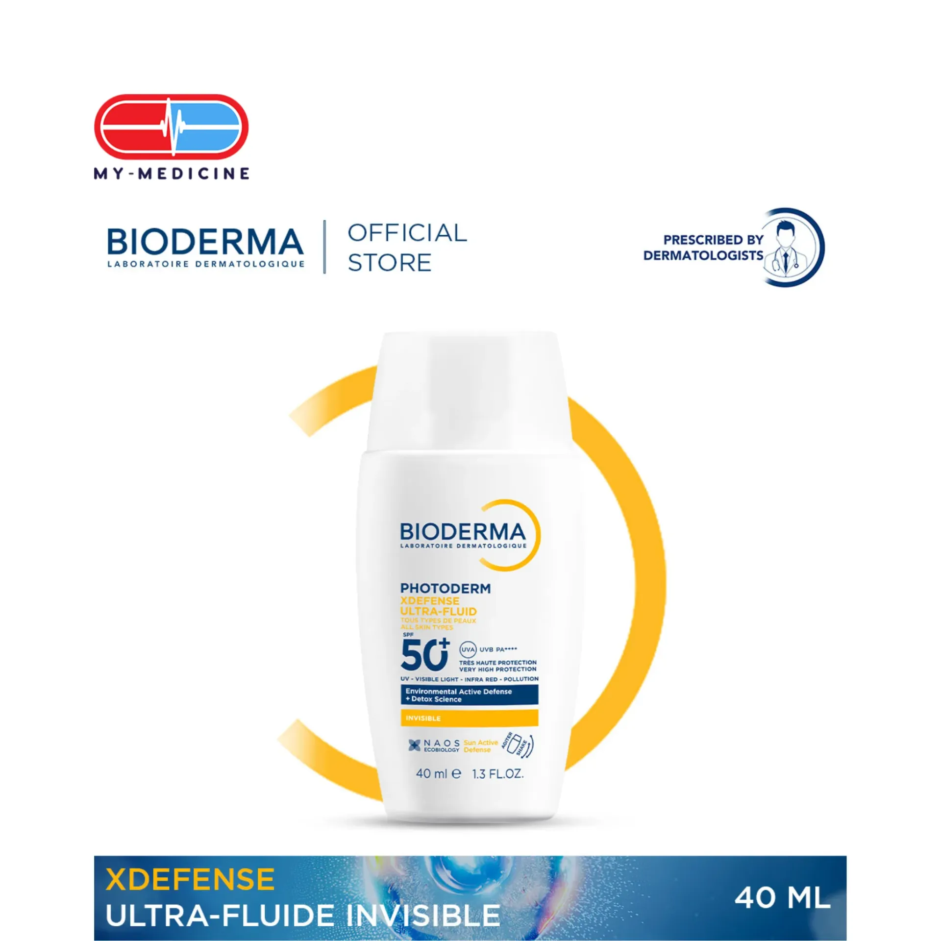 Bioderma Photoderm Xdefense Ultrafluid SPF50+ Invisible 40ml (waiting time 3 to 4 days)