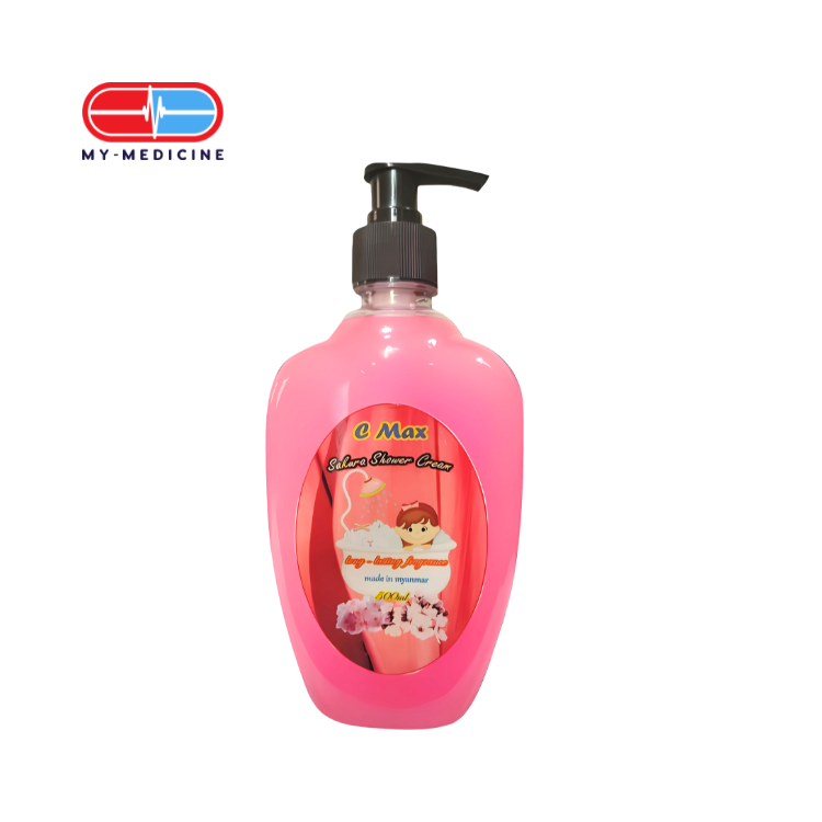 C Max Sakura Shower Cream 500ml
