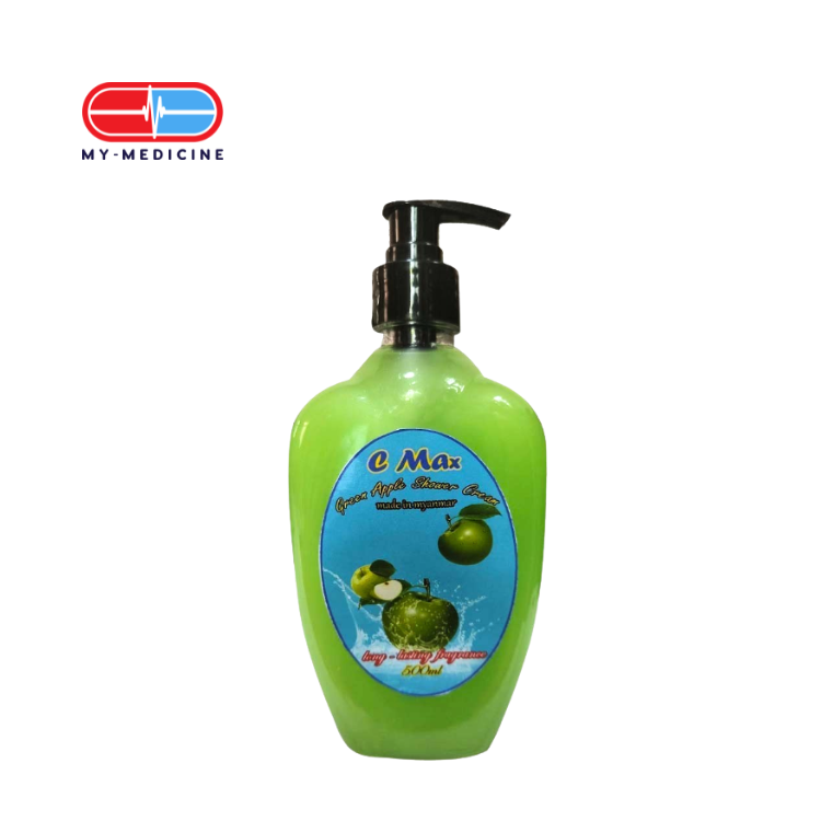 C Max Green Apple Shower Cream 500ml