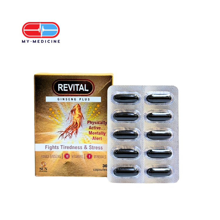 Revital Ginseng Plus 10 Capsules