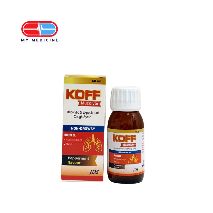 [MD131578] Koff Mucolytic Expectorant Cough Syrup60ml