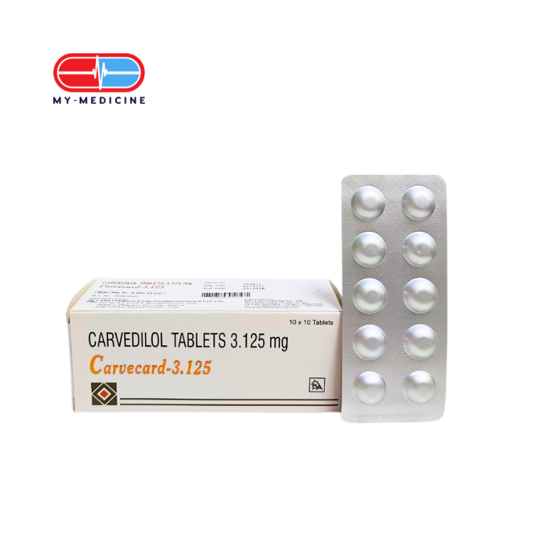 Carvecard 3.125mg