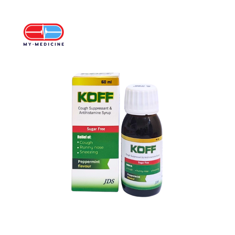 [MD110136] Koff Cough Suppressant Antihistamine Syrup 100ml
