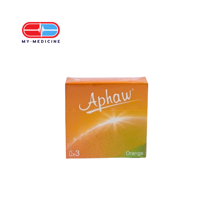 [CP160033] Aphaw Condom (Orange)