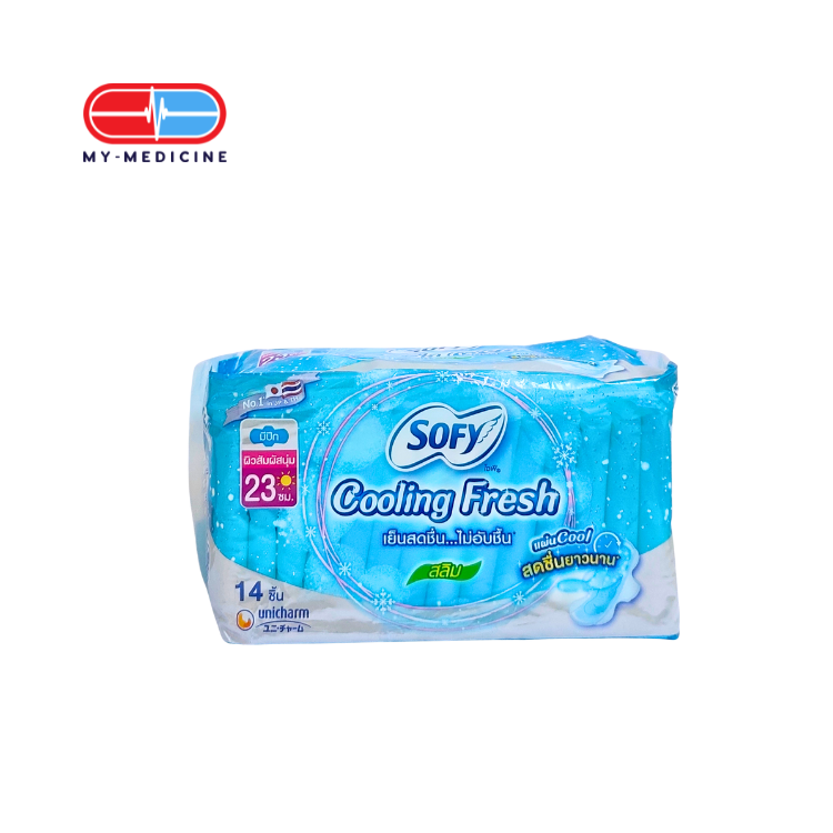 Sofy Cooling Fresh Day 23cm (14 Pieces)
