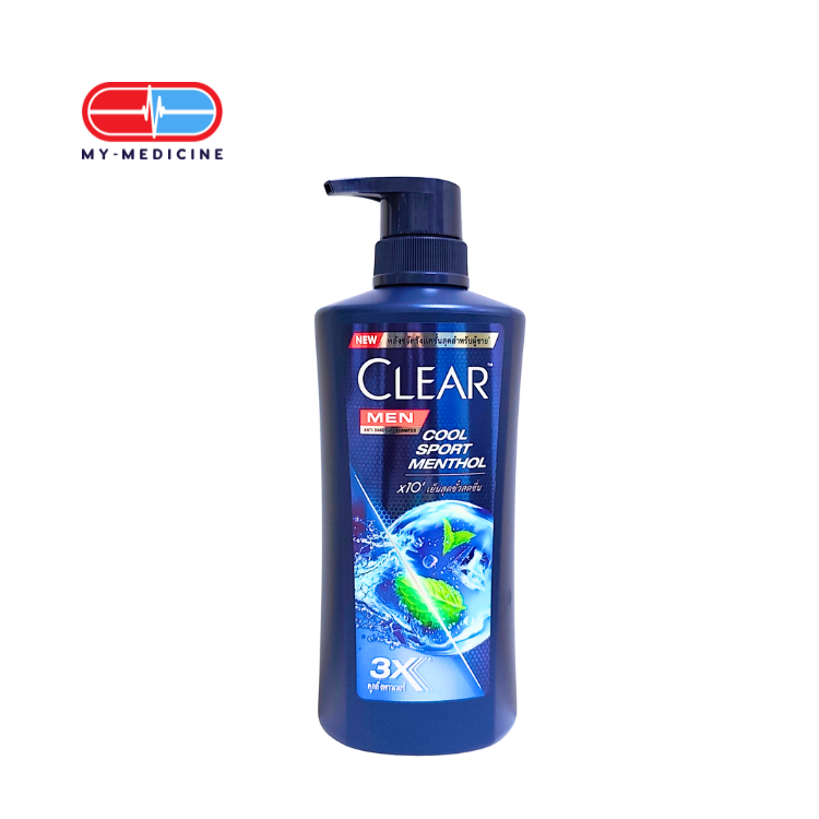 [CP050094] Clear Men Anti-Dandruff Cool Sport Menthol Shampoo 350ml