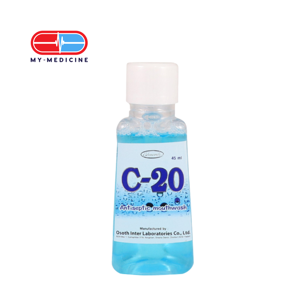 [MD030051] C-20 Mouthwash 45ml Blue