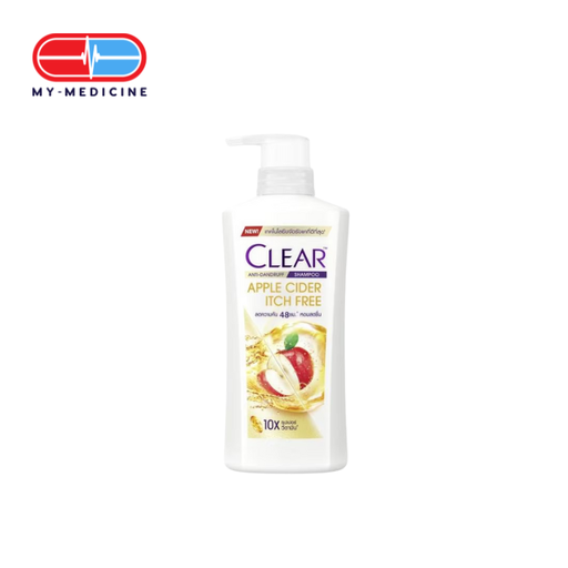 [CP050077] Clear Anti-Dandruff Apple Cider Itch Free Shampoo 370ml