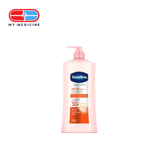[CP040447] Vaseline Healthy Bright SPF 30A++ Sun+ Pollution Brightening Lotion 500ml