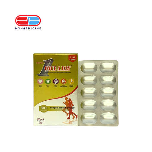 [MD131404] Once A Day Multivitamins Capsules (10's x 3)