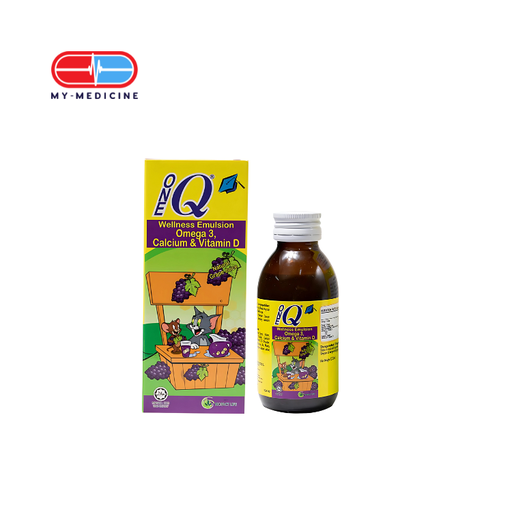 [MD110119] One Q Emulsion Omega 3+ Calcium & Vitamin D 120ml