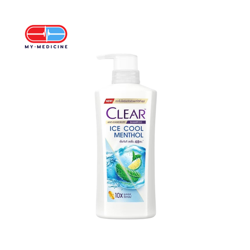 [CP050085] Clear Anti-Dandruff Ice Cool Menthol Shampoo 370ml