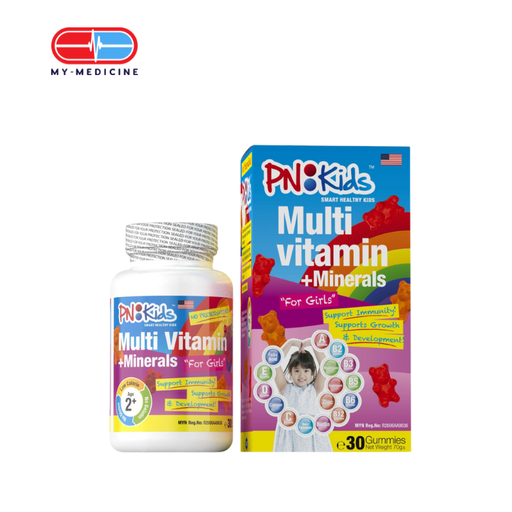 [MD131465] PN Kids Multivitamins+ Minerals (Girls) 30s Gummies