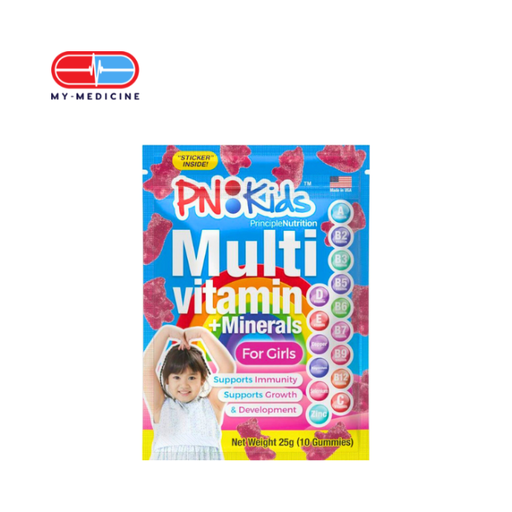[MD120055] PN Kids Multivitamins+ Minerals (Girls) Sachet
