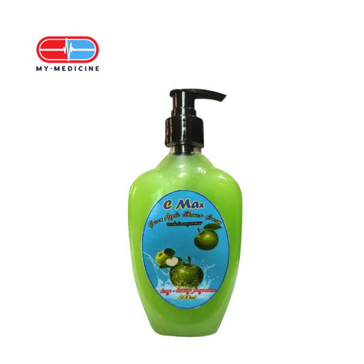 [CP040492] C Max Green Apple Shower Cream 500ml