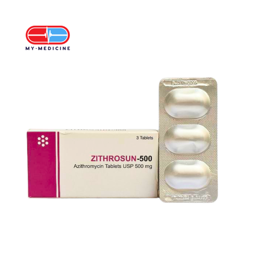 [MD131563] Zithrosun 500mg-Azithromycin 500
