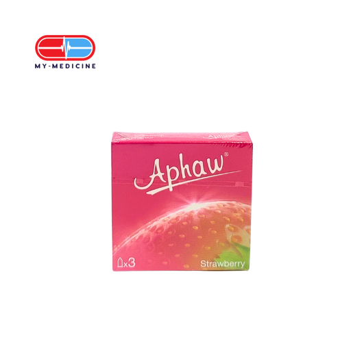 [CP160032] Aphaw Condom (Strawberry)