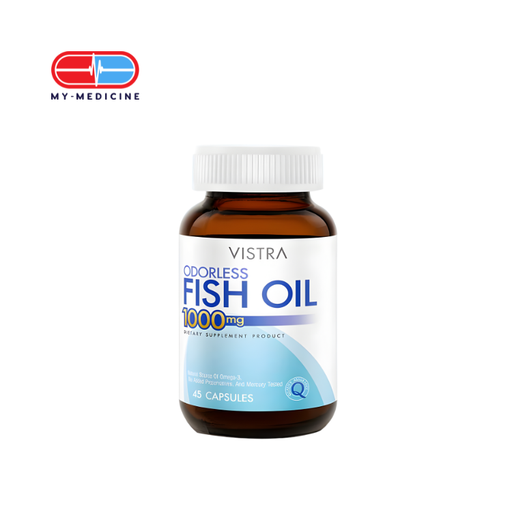 [MD131621] Vistra Fish Oil 1000mg 45 Capsules