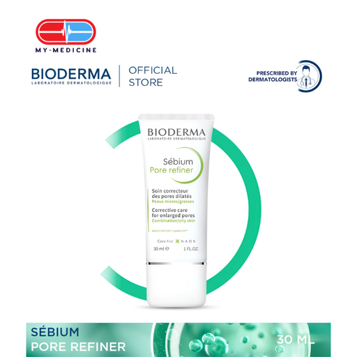 [CP040038] Bioderma Sebium Pore Refiner Pore Treatment Moisturizer (Oily to Acne-Prone Skin) - 30 ml