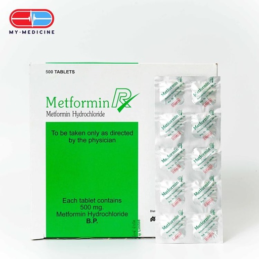 [MD130624] Metformin RX 500 mg