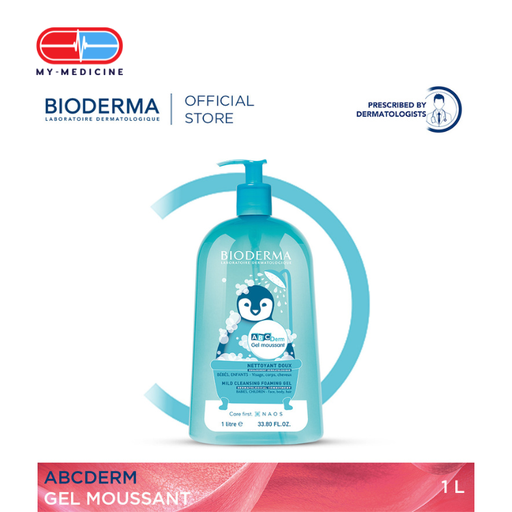 [CP040269] Bioderma ABCDerm Gel Moussant 1L