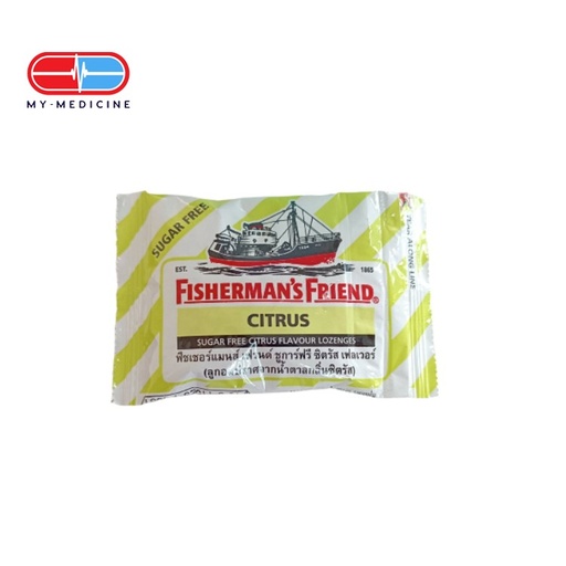 [MD131155] Fisherman's Friend Citrus Menthol Flavour Lozenges