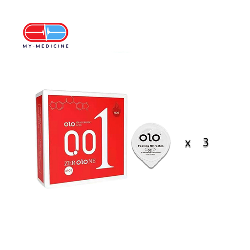 [CP020030] olo Original Red Warm Condom