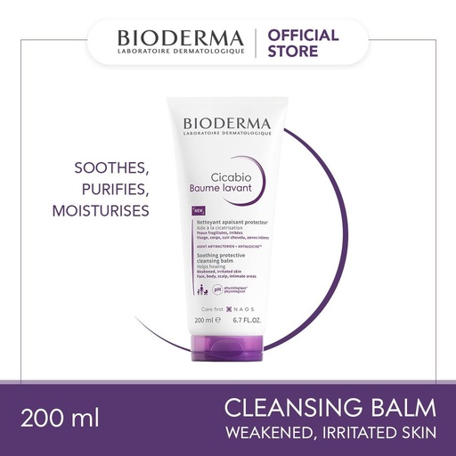 [CP040329] Bioderma Cicabio Baume Lavant Cleansing Cream- 200 ML